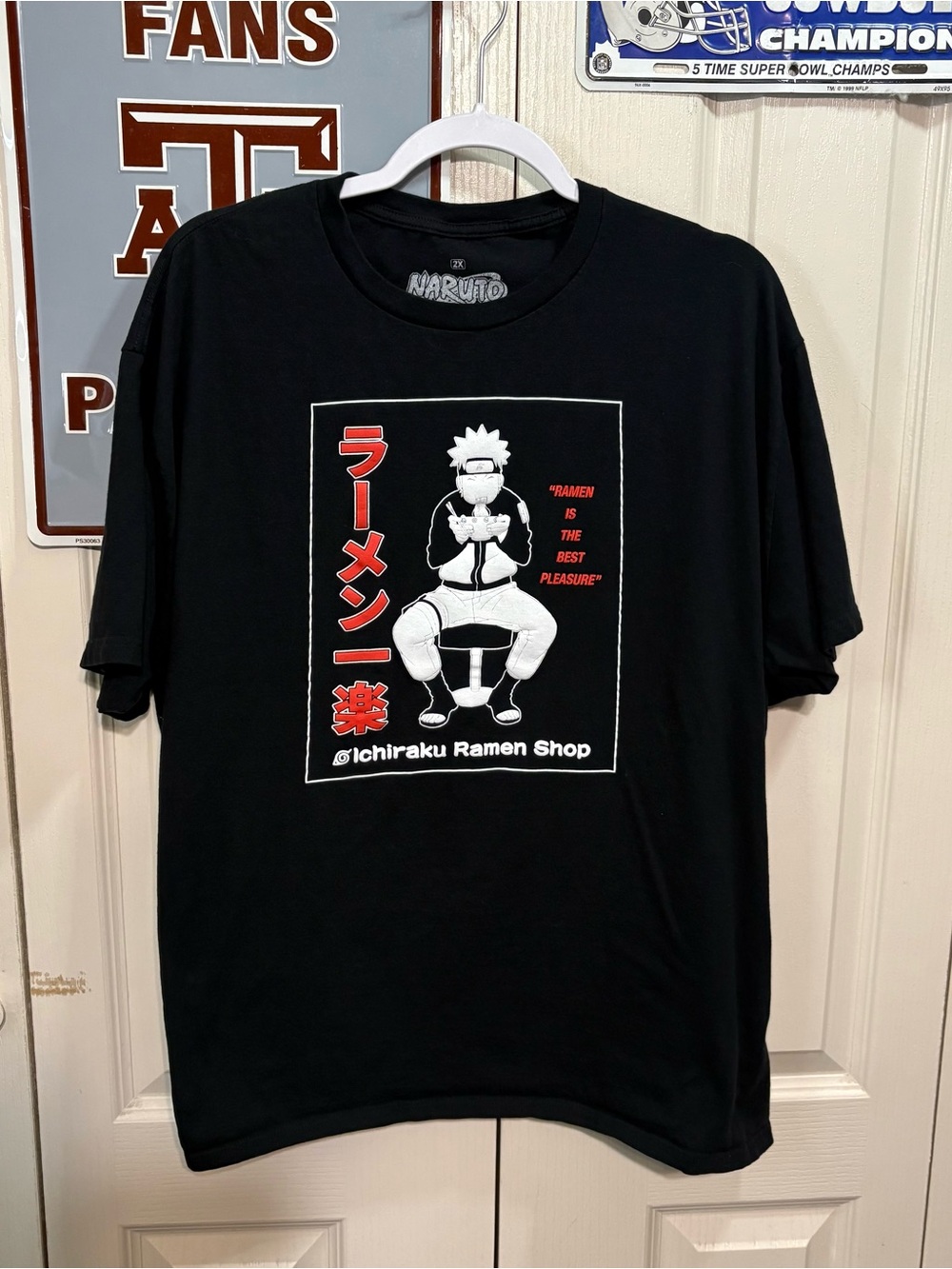 Naruto Ichiraku Ramen Shop Graphic Tee - Black